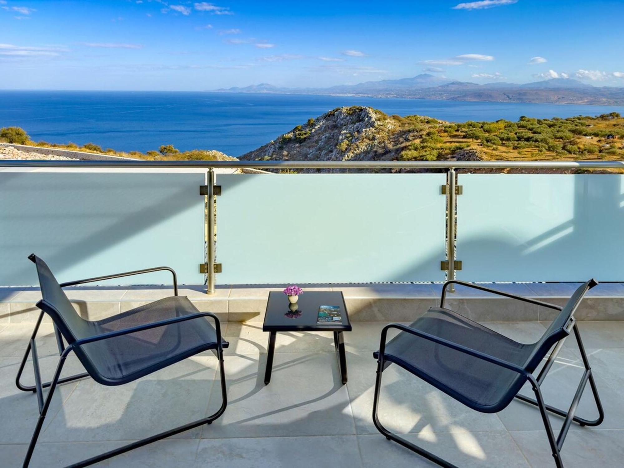 Gianna'S Panoramic Seaview Twin Villas With Private Pools Kefalas Exterior photo