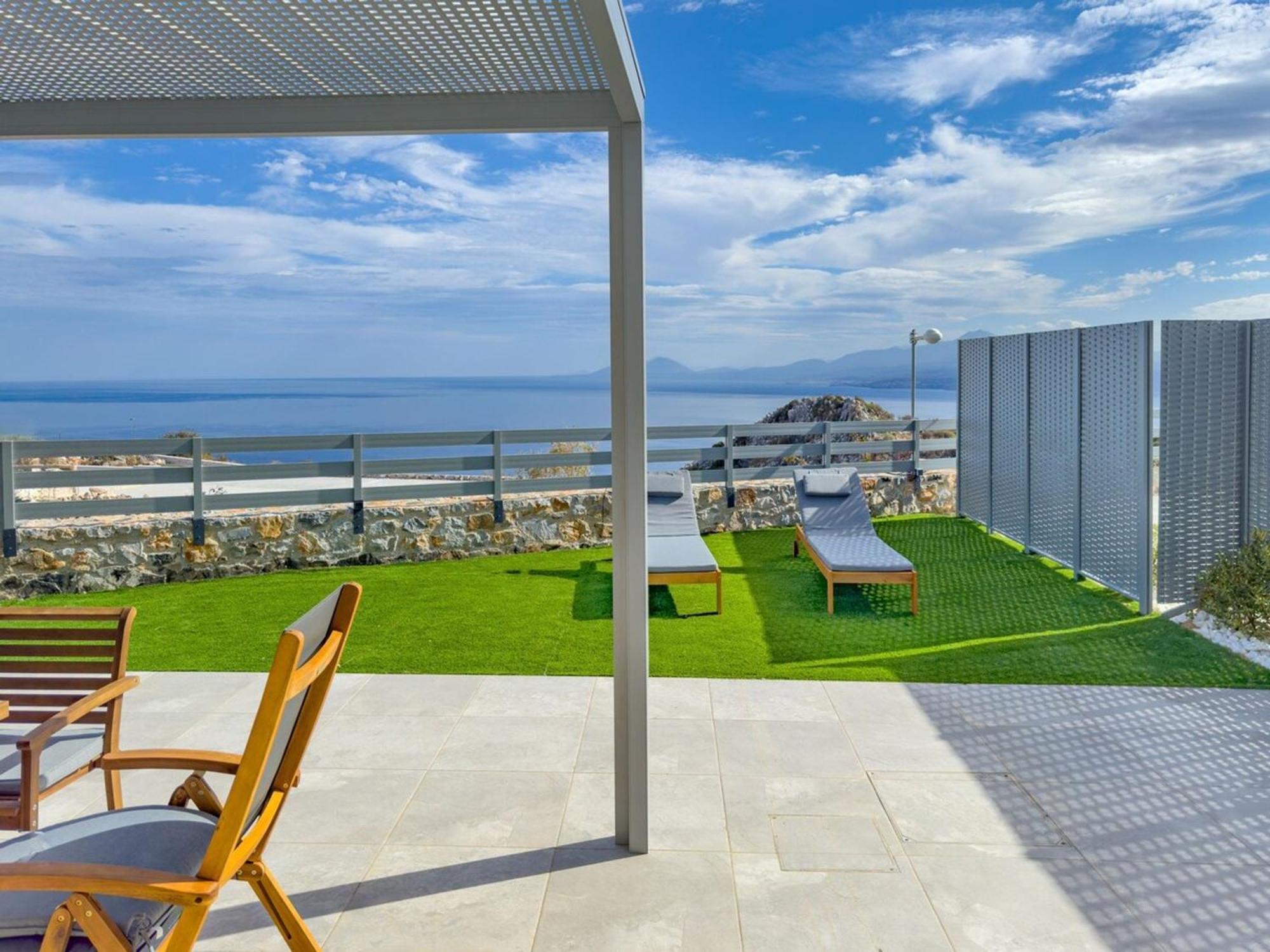 Gianna'S Panoramic Seaview Twin Villas With Private Pools Kefalas Exterior photo